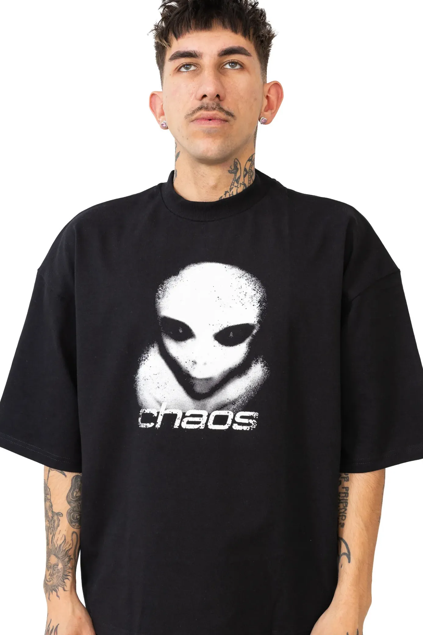Clearance Koszulka Alien Distressed T-shirty