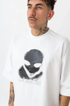 Hot Koszulka Alien Distressed T-shirty