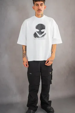 Hot Koszulka Alien Distressed T-shirty