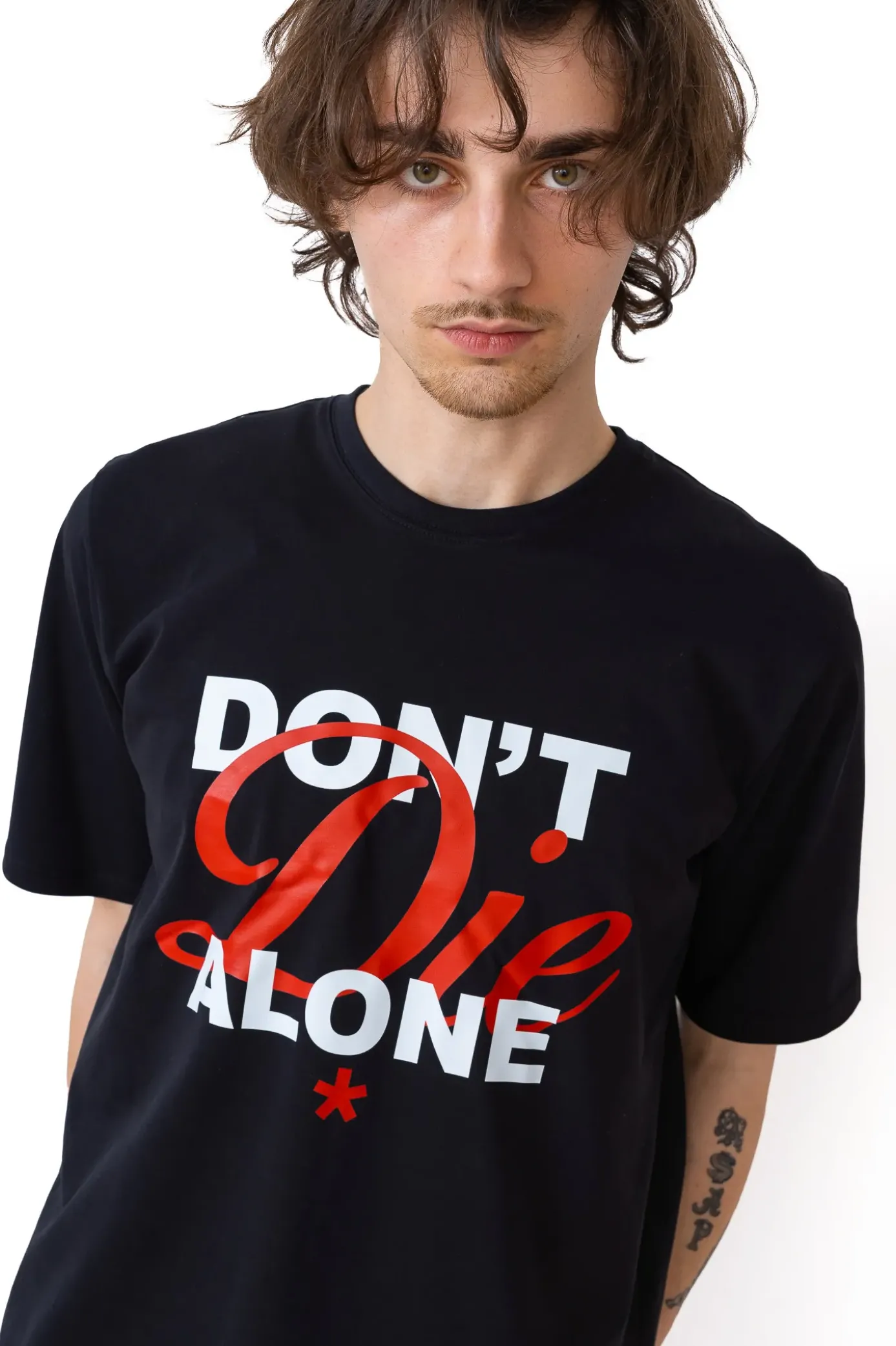 Discount Koszulka Don't Die Alone T-shirty