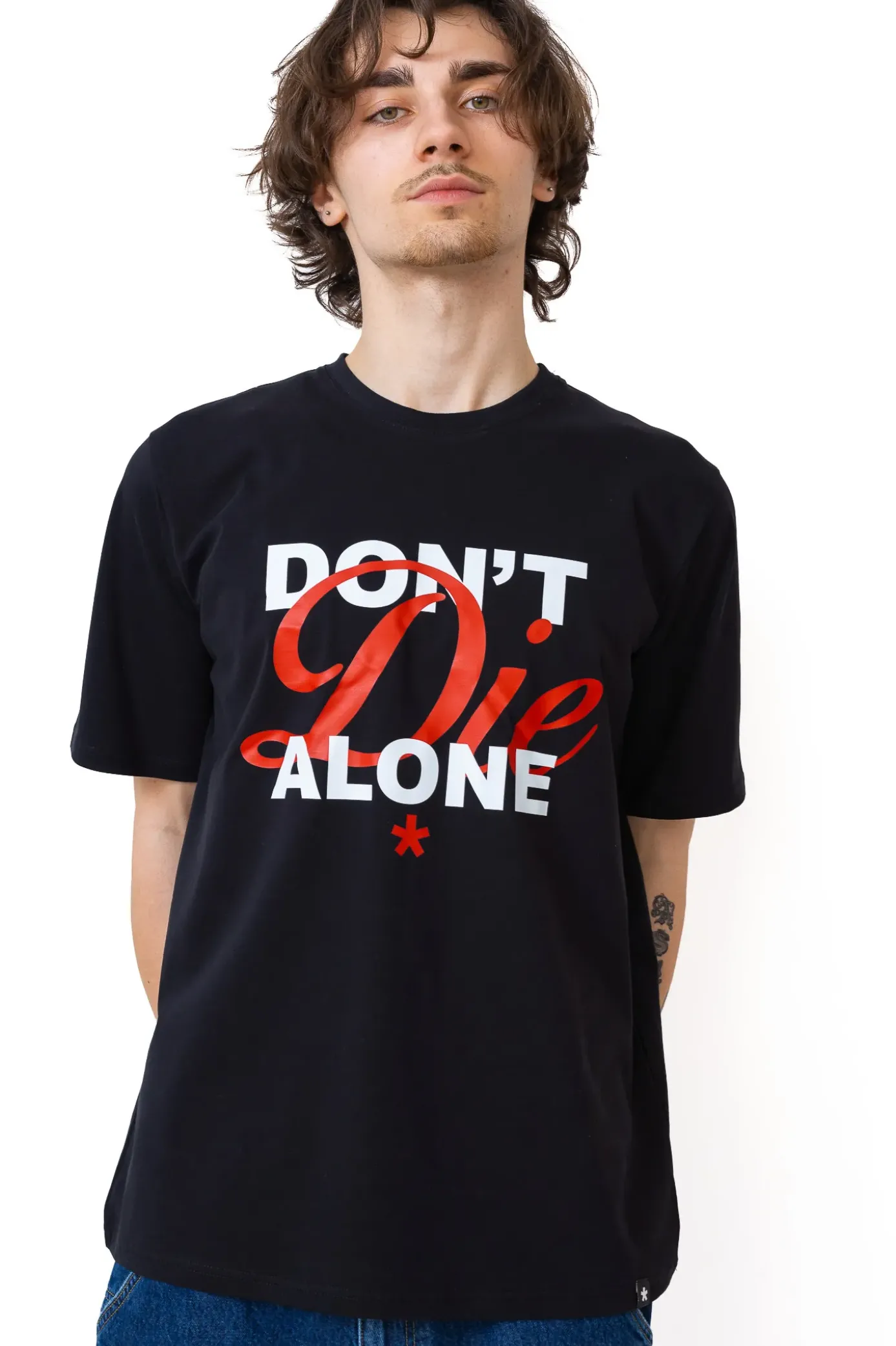 Discount Koszulka Don't Die Alone T-shirty