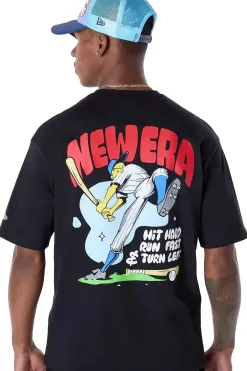 Online Koszulka New Era Baseball Graphic Oversized T-shirty