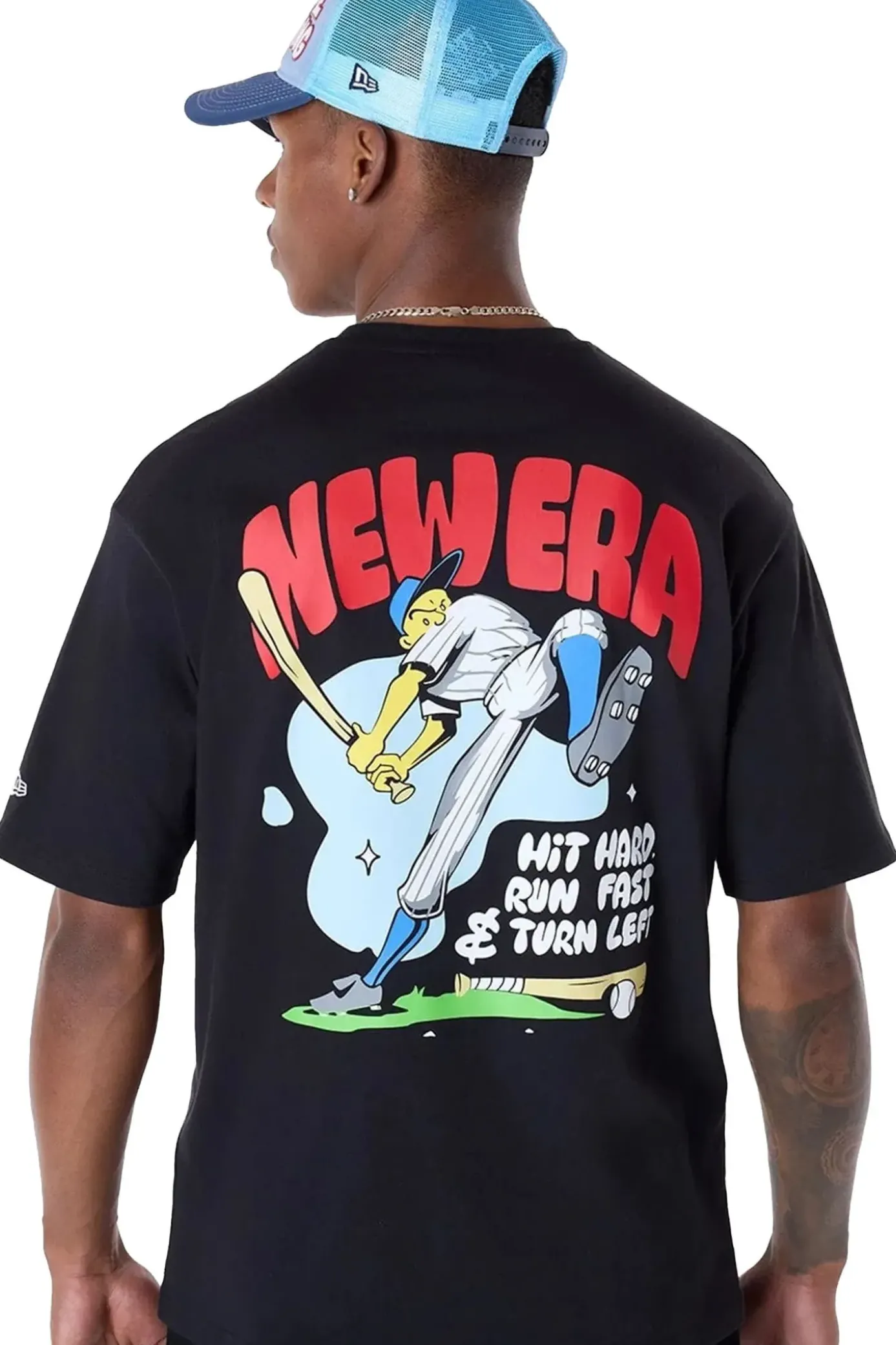 Online Koszulka New Era Baseball Graphic Oversized T-shirty