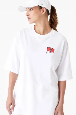 Online Koszulka New Era Boston Red Sox MLB Burger Graphic Oversized T-shirty