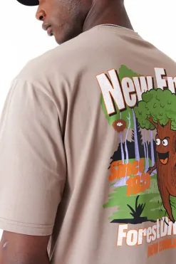 Discount Koszulka New Era Character Graphic Oversized T-shirty