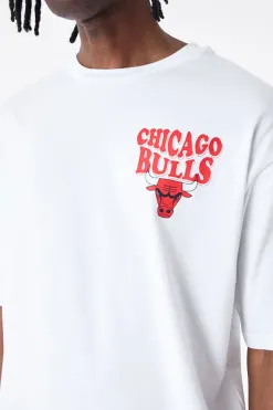 Online Koszulka New Era Chicago Bulls NBA Script Oversized T-shirty