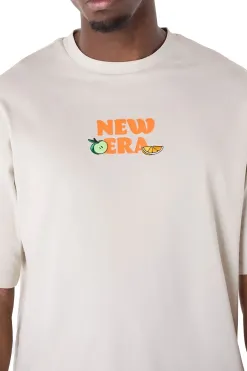 New Koszulka New Era Drink Graphic Oversized T-shirty