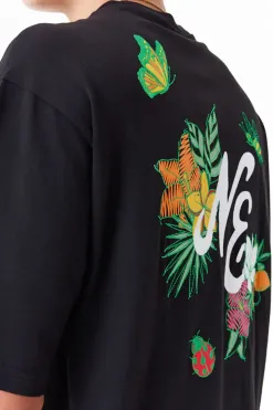 Outlet Koszulka New Era Floral Graphic Oversized T-shirty
