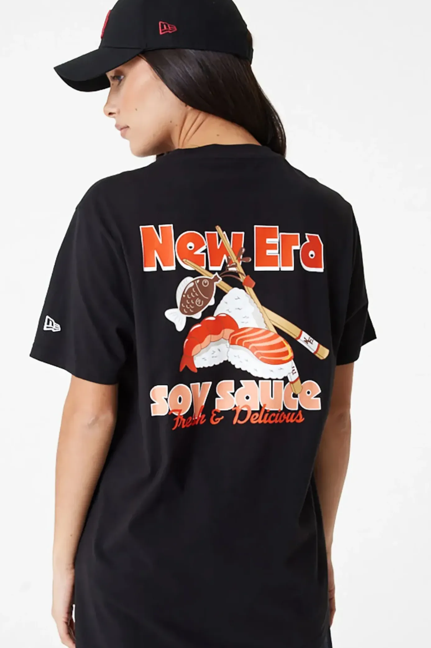 New Koszulka New Era Food Sushi T-shirty
