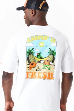 Best Koszulka New Era Fruit Graphic Oversized T-shirty
