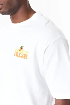 Best Koszulka New Era Fruit Graphic Oversized T-shirty