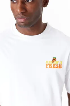 Best Koszulka New Era Fruit Graphic Oversized T-shirty
