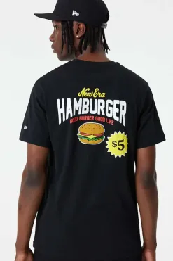 Koszulka New Era Hamburger Graphic T-shirty
