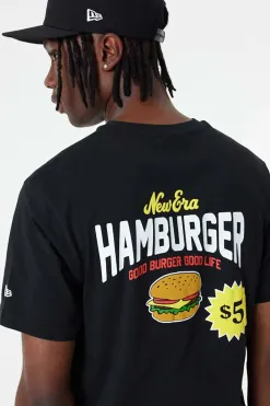 Koszulka New Era Hamburger Graphic T-shirty
