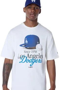 Online Koszulka New Era LA Dodgers MLB Script T-shirty