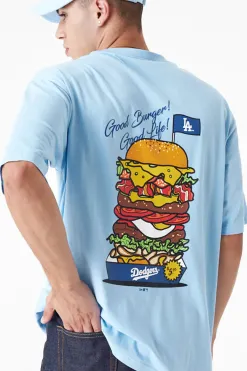 Clearance Koszulka New Era LA Dodgers MLB Burger Graphic Oversized T-shirty