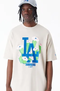 Outlet Koszulka New Era LA Dodgers MLB Floral Logo Oversized T-shirty