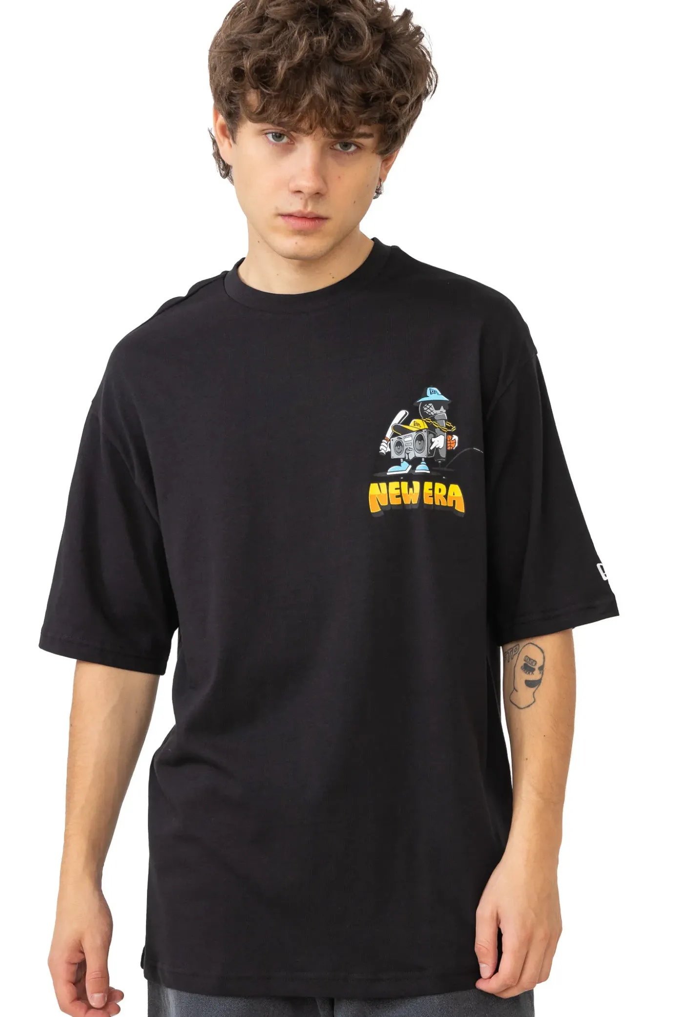 New Koszulka New Era Location Graphic New York Oversized T-shirty