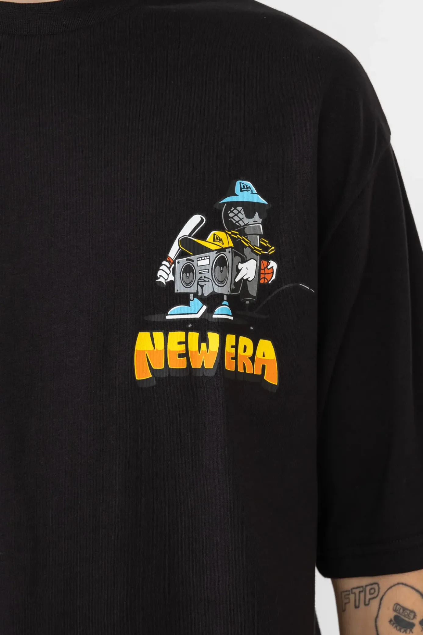 New Koszulka New Era Location Graphic New York Oversized T-shirty