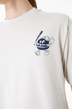 Best Koszulka New Era New York Yankees MLB Food Graphic Oversized T-shirty