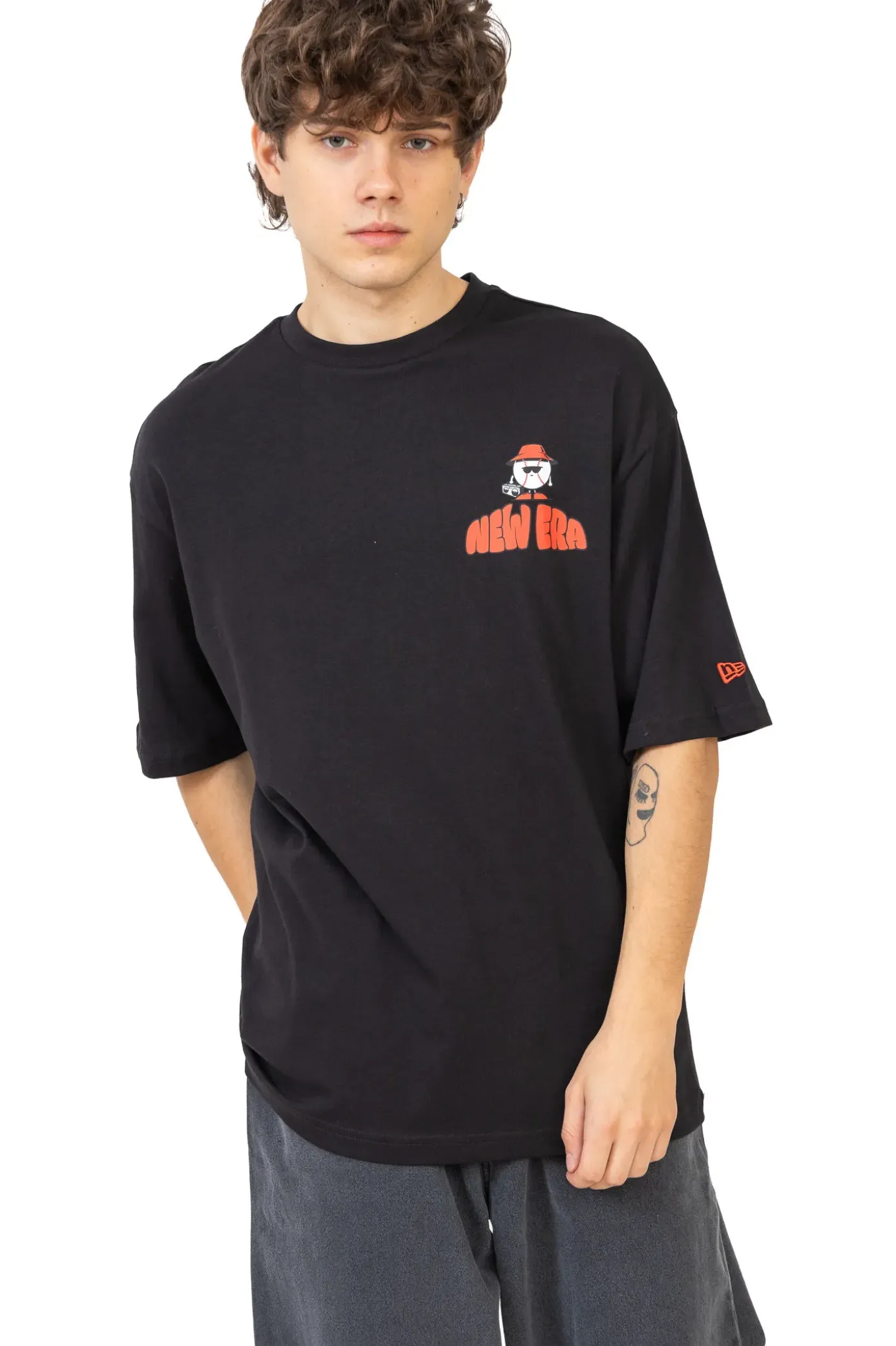 Clearance Koszulka New Era New York City Graphic Oversized T-shirty
