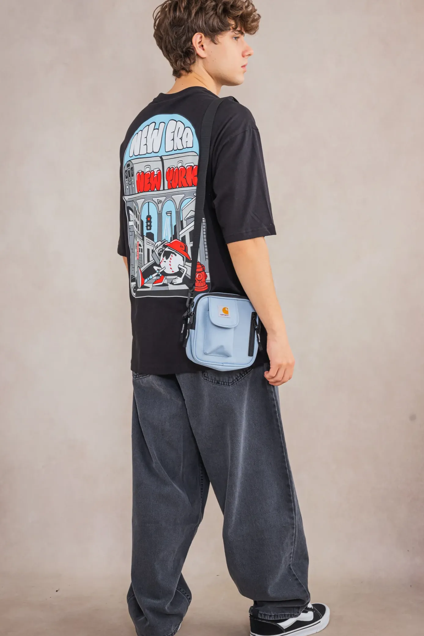 Clearance Koszulka New Era New York City Graphic Oversized T-shirty