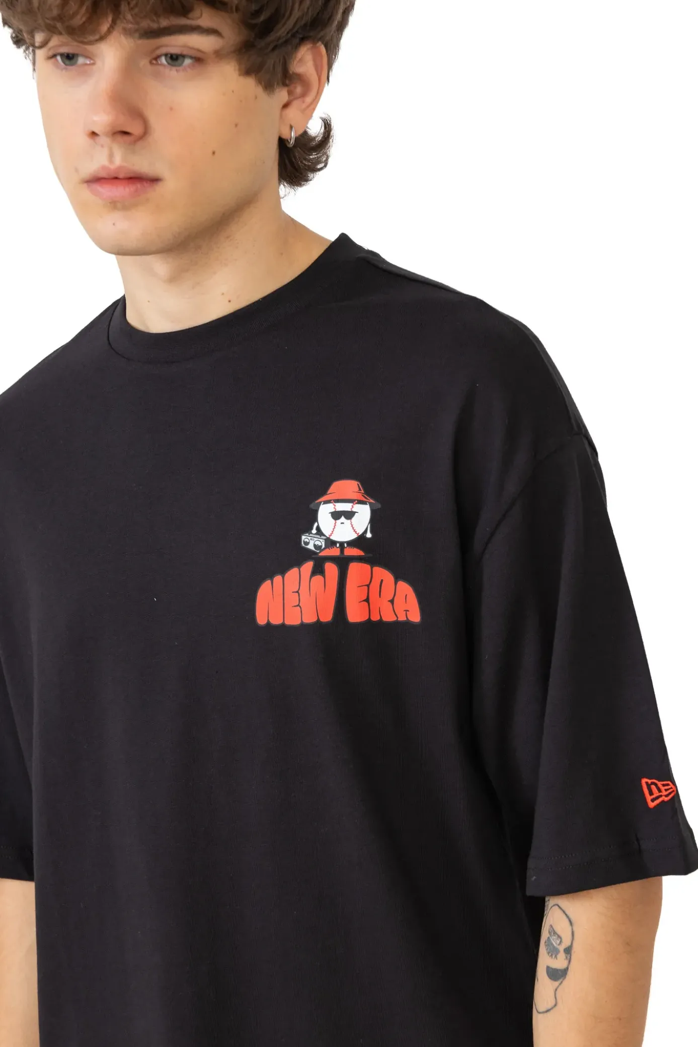 Clearance Koszulka New Era New York City Graphic Oversized T-shirty