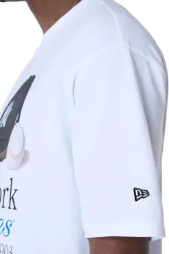 Outlet Koszulka New Era New York Yankees MLB Script T-shirty