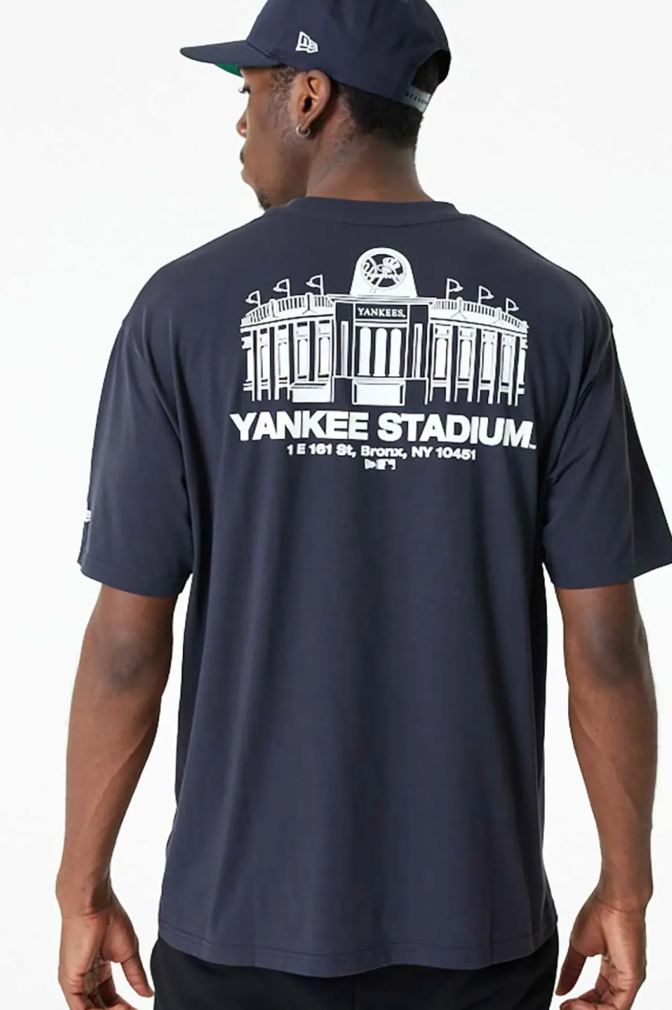 Sale Koszulka New Era New York Yankees MLB Stadium Graphic Oversized T-shirty