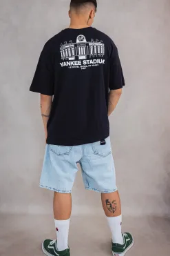 Sale Koszulka New Era New York Yankees MLB Stadium Graphic Oversized T-shirty