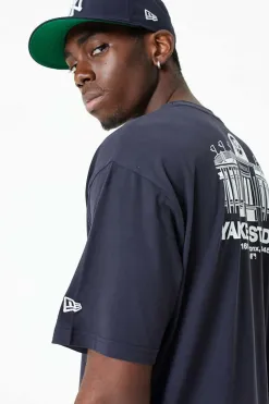Sale Koszulka New Era New York Yankees MLB Stadium Graphic Oversized T-shirty