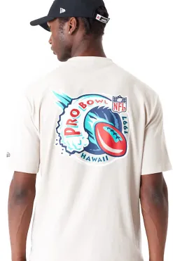 Outlet Koszulka New Era NFL Pro Bowl Hawaii NFC Wave Graphic Oversized T-shirty
