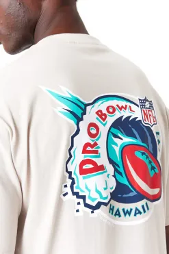 Outlet Koszulka New Era NFL Pro Bowl Hawaii NFC Wave Graphic Oversized T-shirty