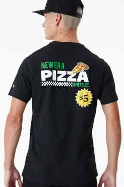 Outlet Koszulka New Era Pizza Graphic T-shirty