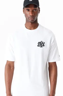 Discount Koszulka New Era Spray Graphic Oversized T-shirty