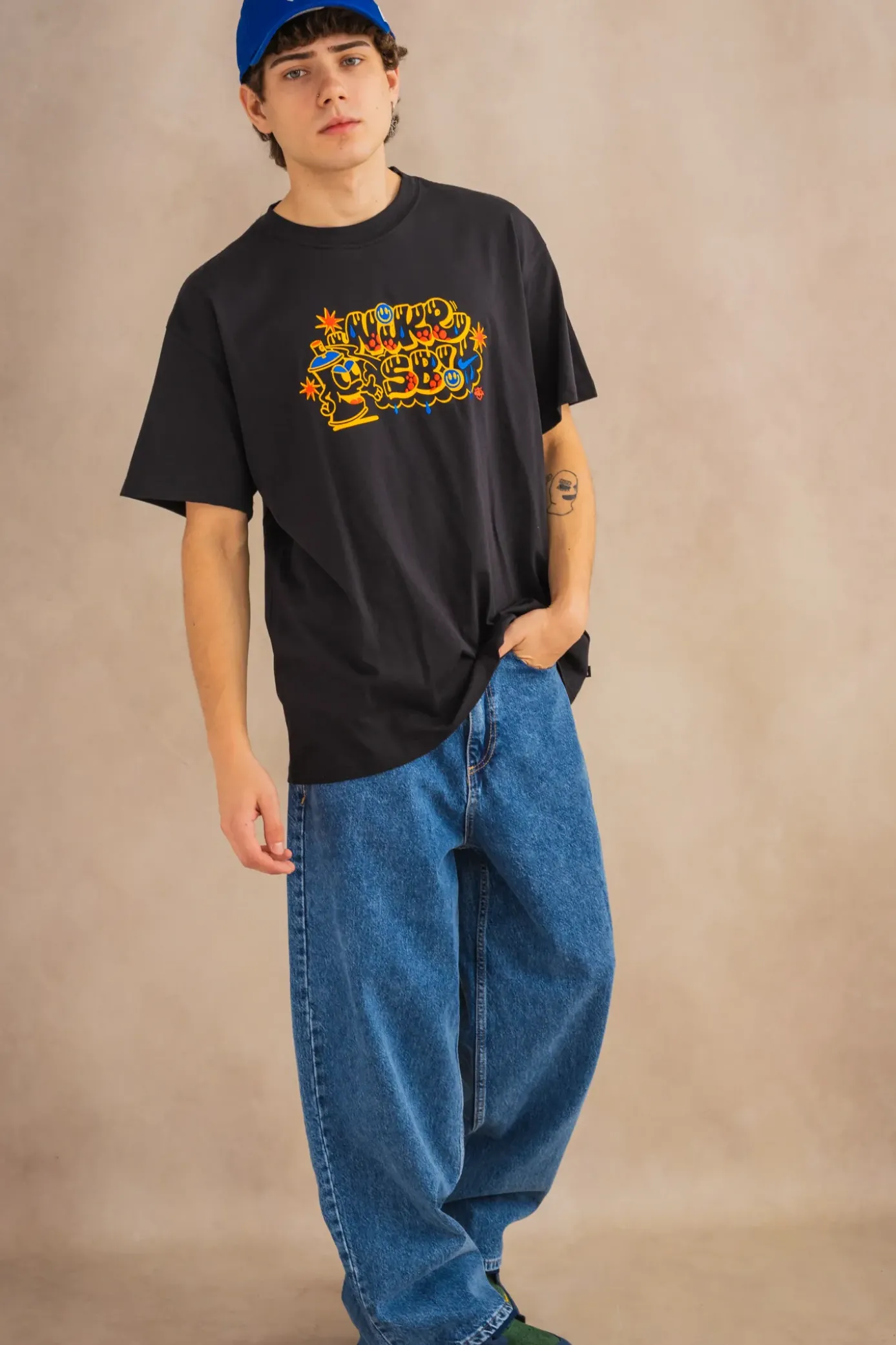 Outlet Koszulka SB Max90 Skate Spray Can T-shirty