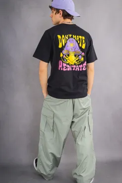Hot Koszulka Meditate T-shirty