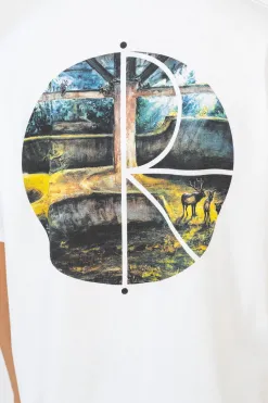 Koszulka Polar Fill Logo Burnside 2084 T-shirty