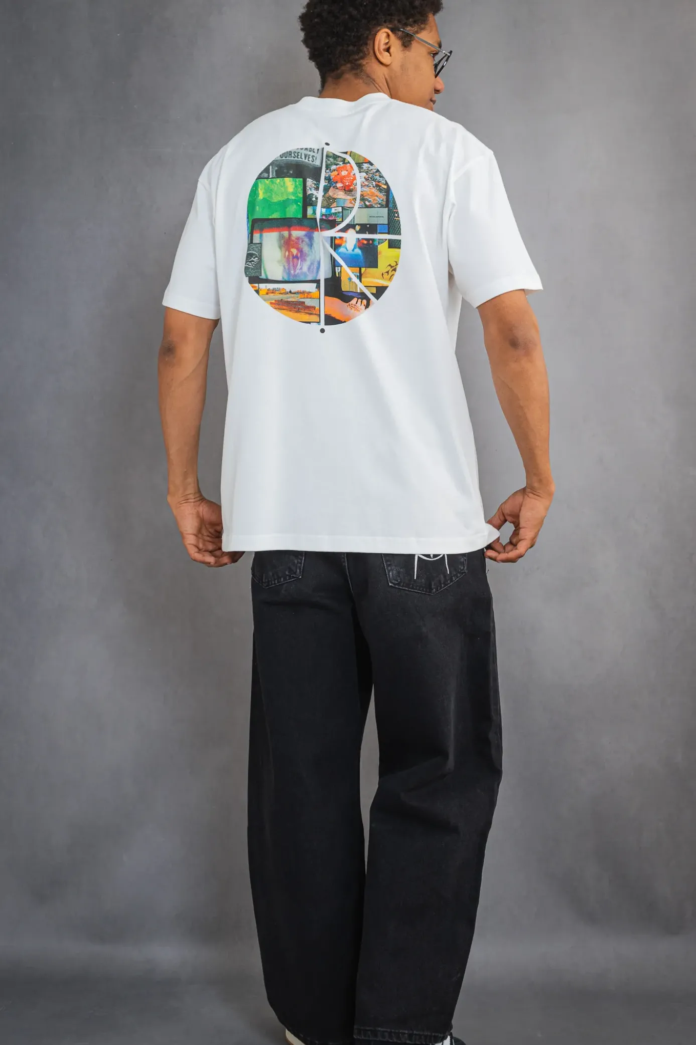 Hot Koszulka Polar Fill Logo Ourselves Collage T-shirty