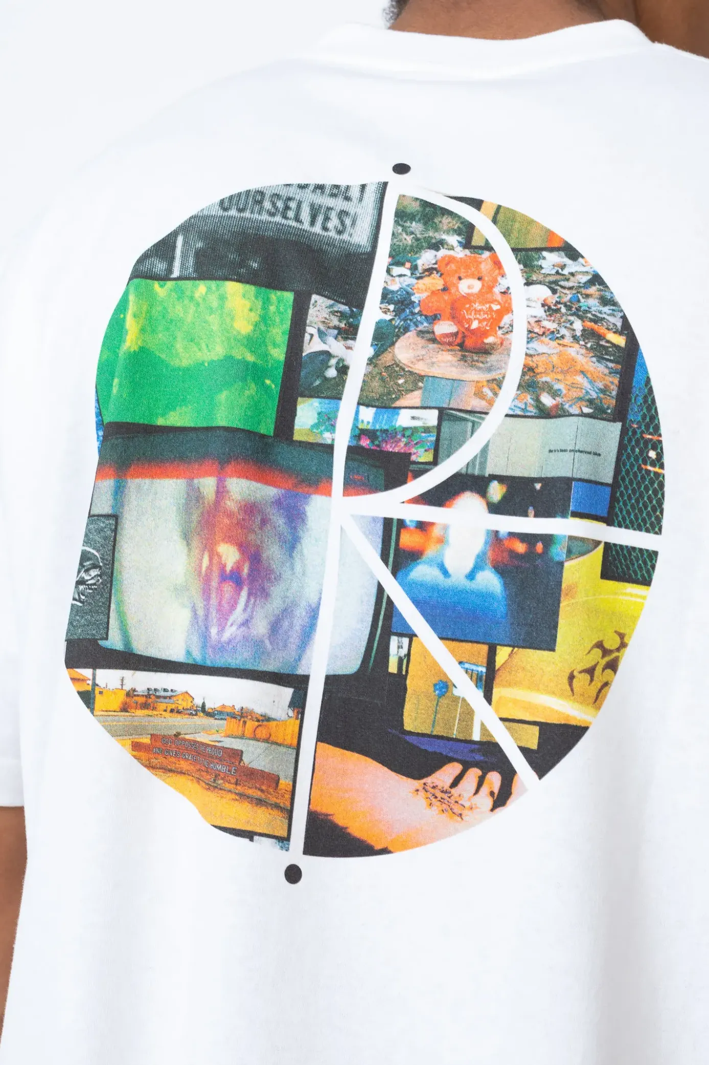Hot Koszulka Polar Fill Logo Ourselves Collage T-shirty
