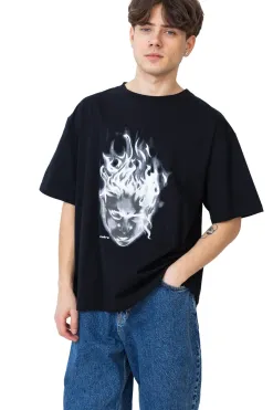 Outlet Koszulka Première Head With Flame T-shirty