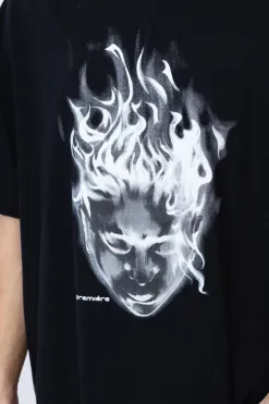 Outlet Koszulka Première Head With Flame T-shirty