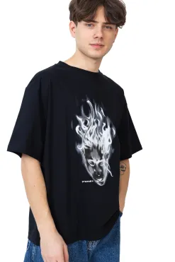 Outlet Koszulka Première Head With Flame T-shirty