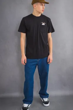 New Koszulka Krampus Lord Nermal Pocket T-shirty
