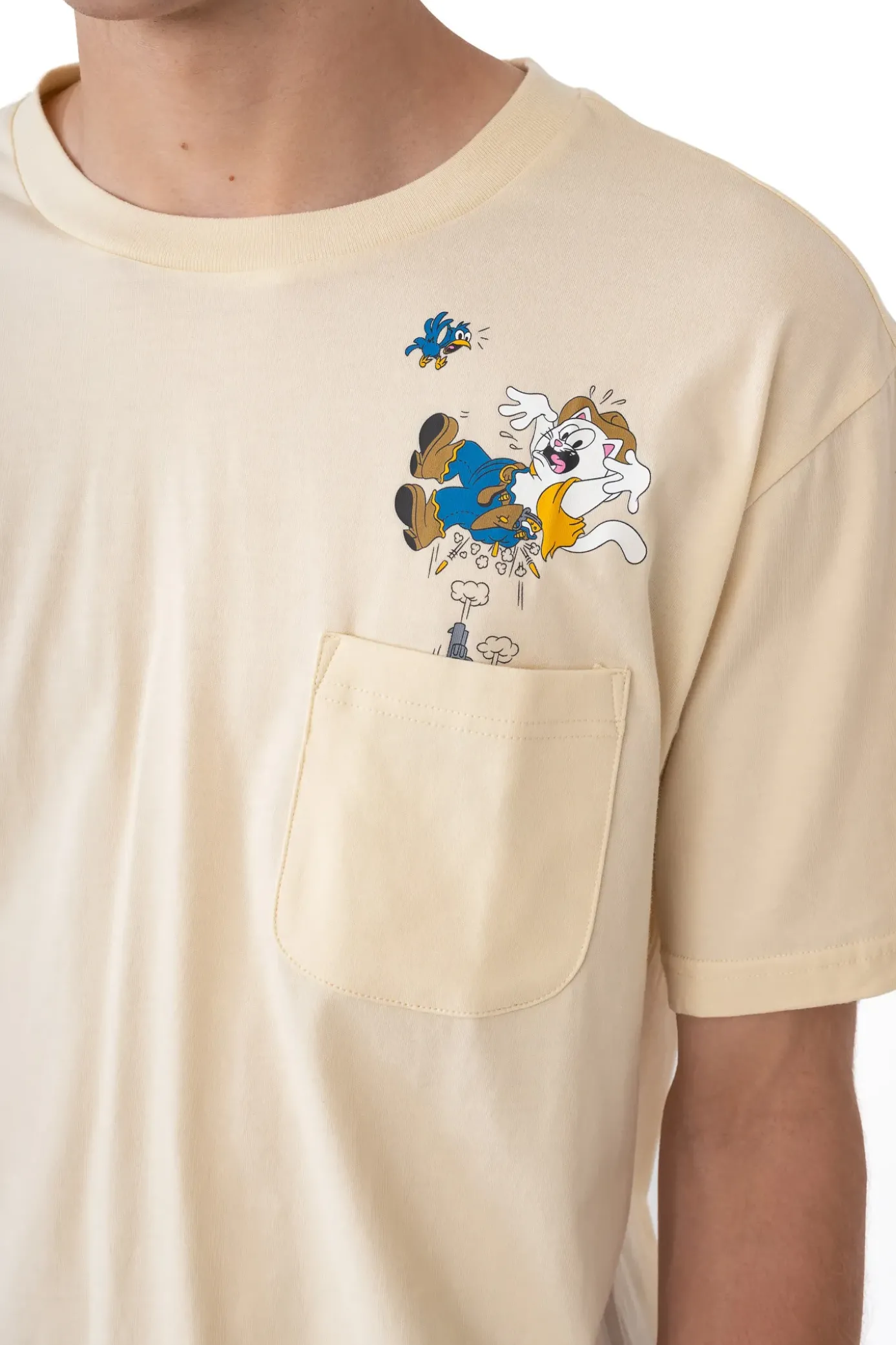 Online Koszulka Pew Pew Pocket T-shirty