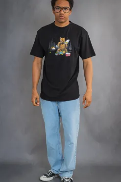 Hot Koszulka Santa Cruz Braun Pizza Bear T-shirty