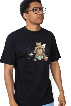Hot Koszulka Santa Cruz Braun Pizza Bear T-shirty