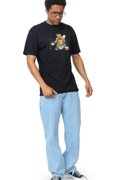 Hot Koszulka Santa Cruz Braun Pizza Bear T-shirty