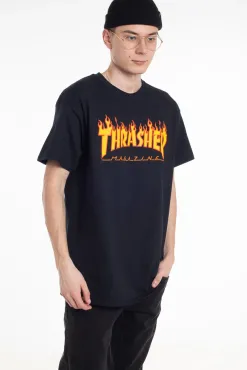Sale Koszulka Thrasher Flame Logo T-shirty
