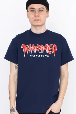 Clearance Koszulka Thrasher Jagged Logo T-shirty
